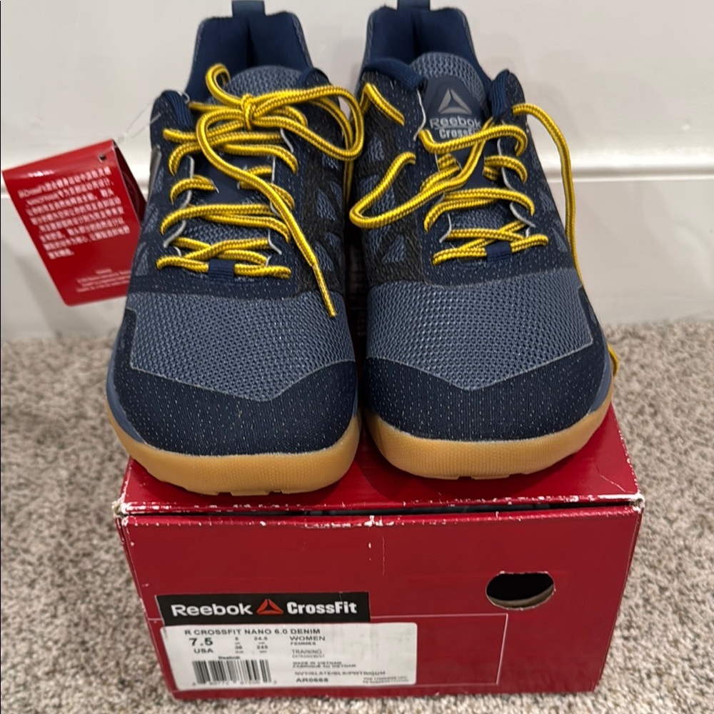 New Reebok Nano 5.0 Denim Size 7.5